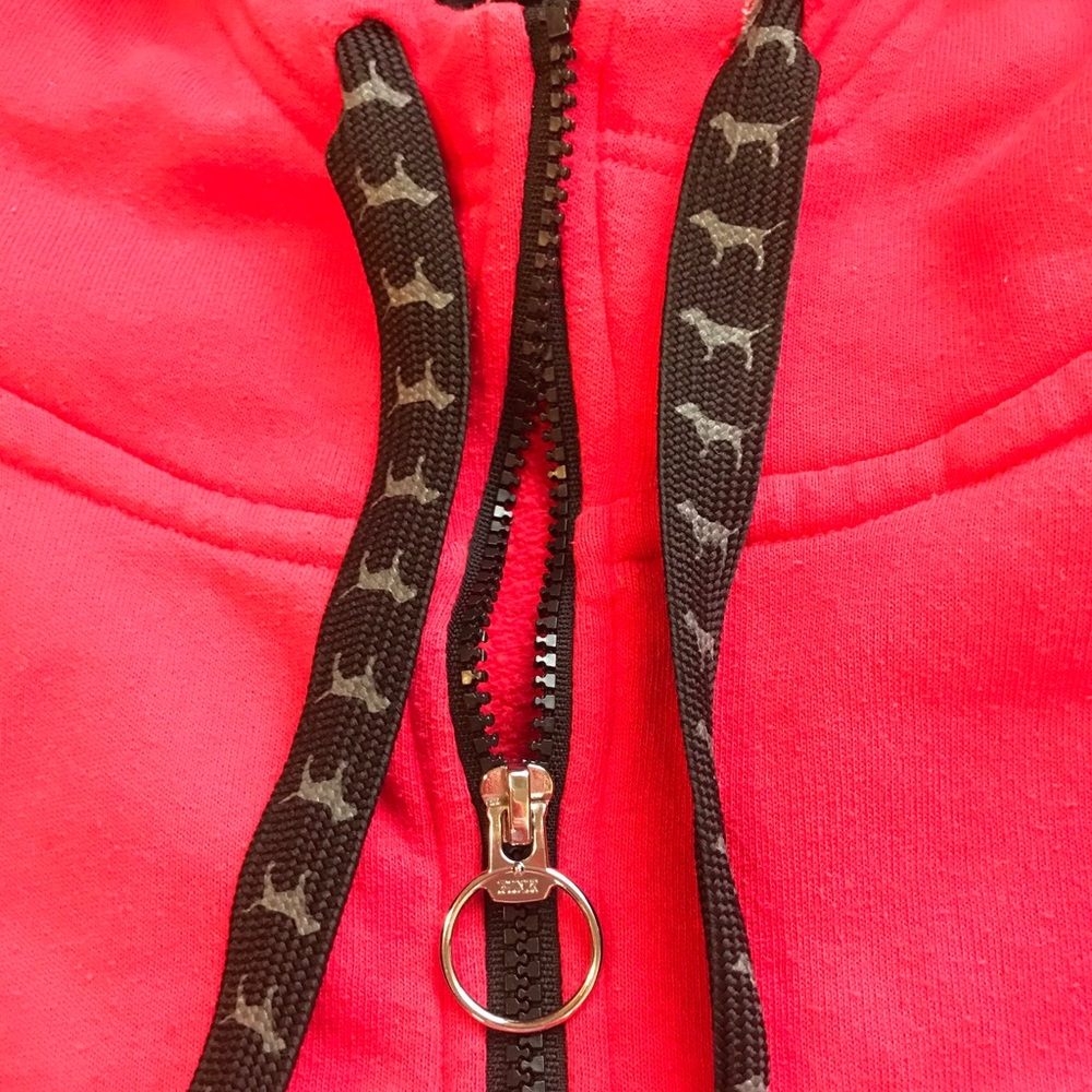 SOLD MERC* PINK Sherpa hoodie - Picture 3 of 6